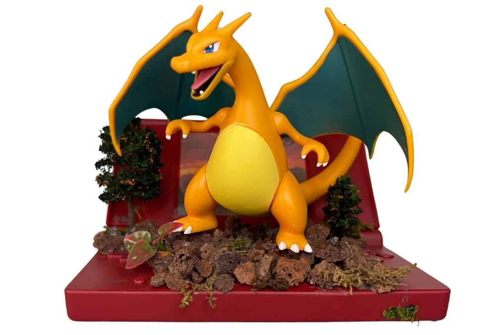 Diorama Pokemon: Charizard