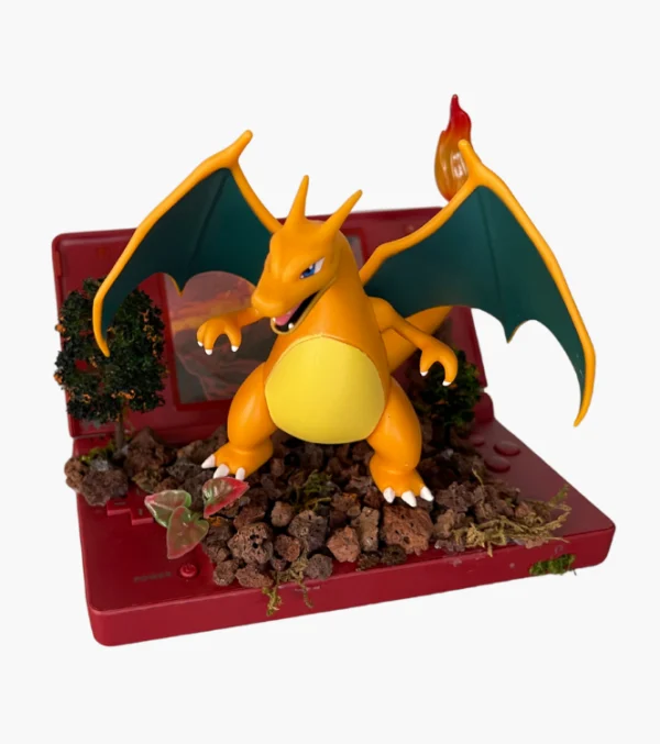 Diorama Pokemon hecha a mano