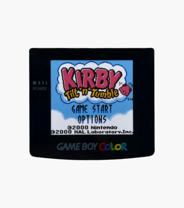 Imán Kirby con pantalla de Game Boy. Regalos para gamers