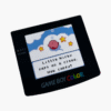 Imán Kirby Game Boy, dormido en nube pixelada