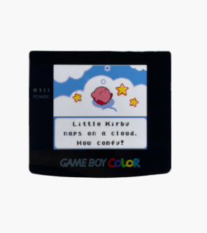 Imán Kirby con pantalla de Game Boy. Regalos para gamers