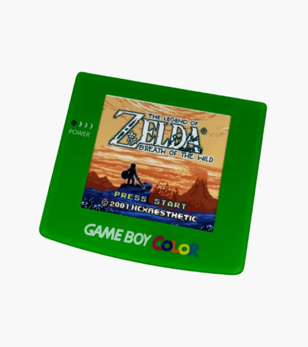 Zelda merchandising retro: Imán Zelda con pantalla Game Boy Color